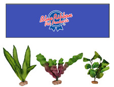 Rosewood Blue Ribbon Silk Aquarium Plants All Sizes 
