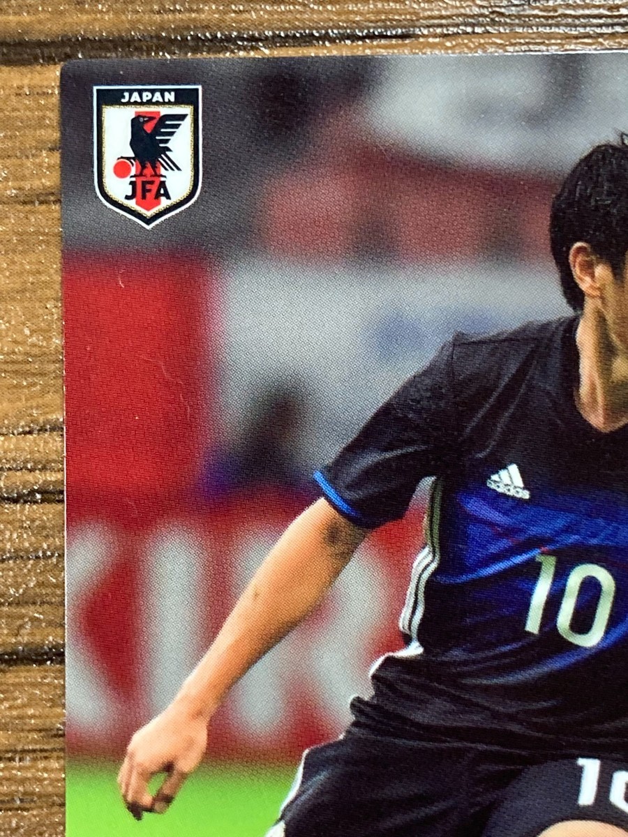 日本代表チームカレンダー 1998 Samurai Blue Team Japan Soccer Card No.19 Shinji Kagawa