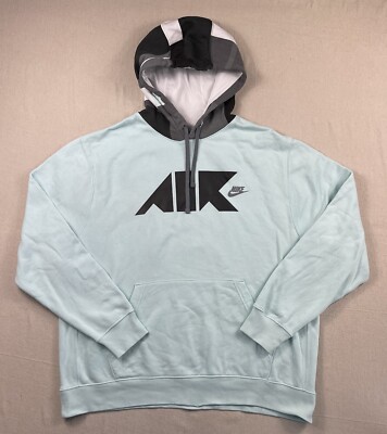 nike air block logo hoodie