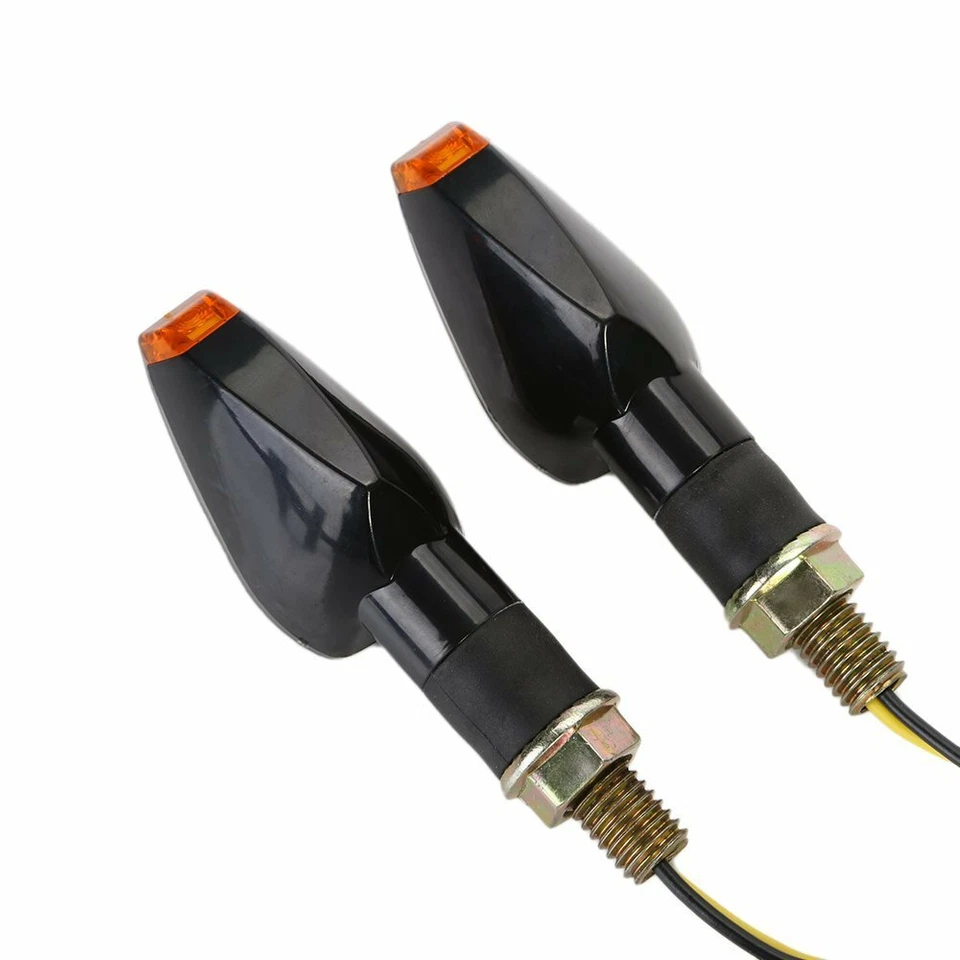 4X Luces intermitentes LED indicadores de giro para motocicleta Yamaha Suzuki Honda Foto 3 de 4