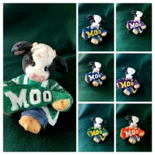 ASSORTED MARY'S MOO MOOS - SCHOOL TEAM COLORS MINI FIGURINES - YOU CHOOSE 