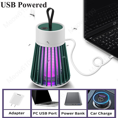 Electric Mosquito Insect Killer LED Light Fly Bug Zapper Trap Pest Control Lamp
