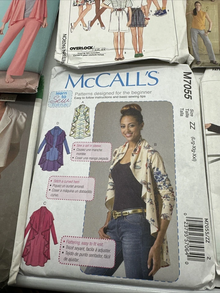 16 Womens & Aprons Patterns Lot - Simplcity - Burda - McCall's - Options - Image 3 of 4