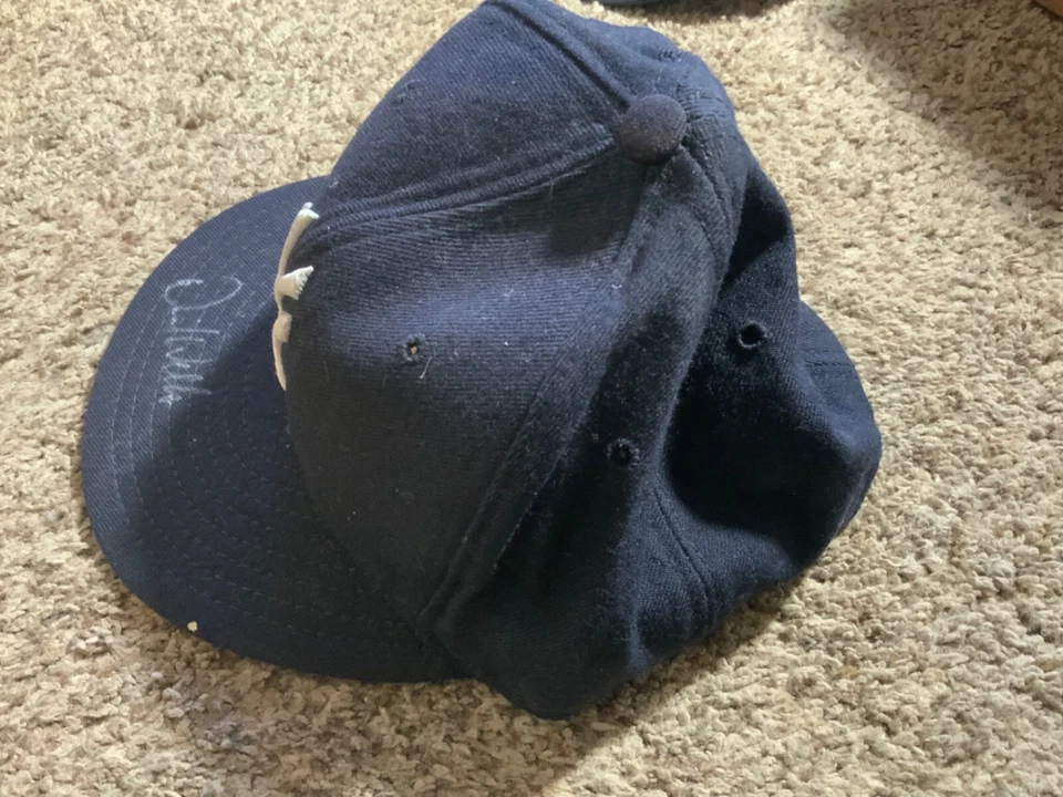 DAVID WELLS Signed New York Yankees 5950 HAT AUTOGRAPHED JSA PAPER - Image 3 of 4