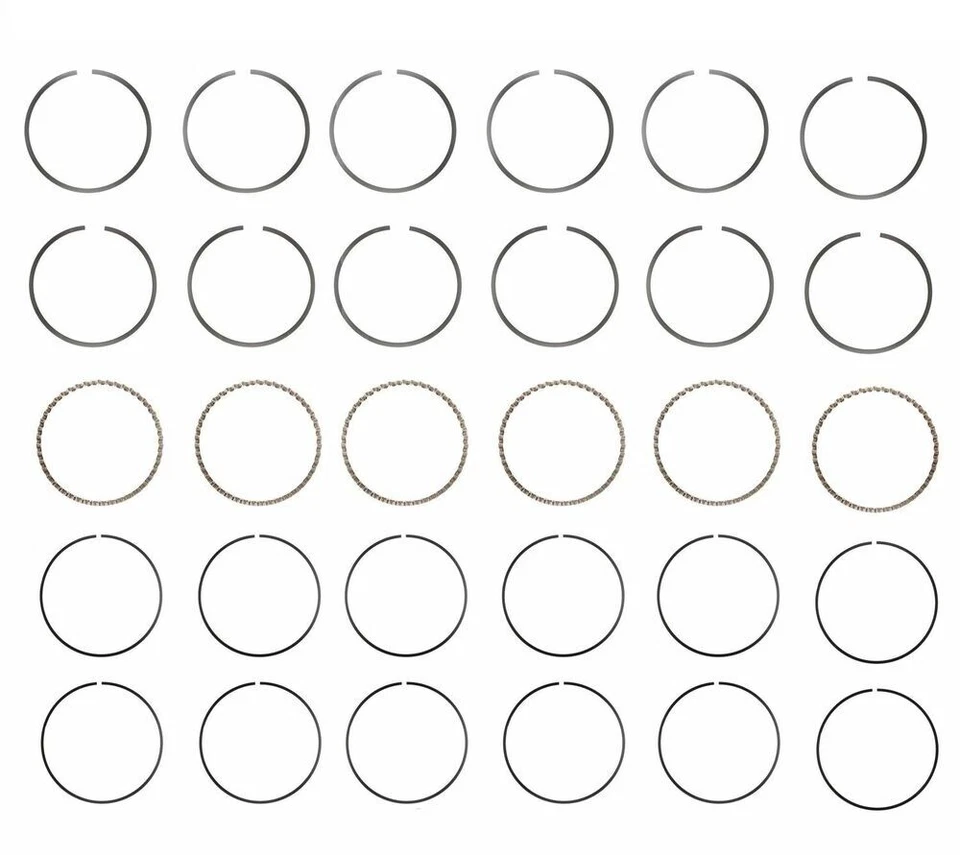 Комплект поршневых колец для некоторых моделей Buick Chevrolet Oldsmobile Pontiac C96126-STD - Изображение 2 из 2