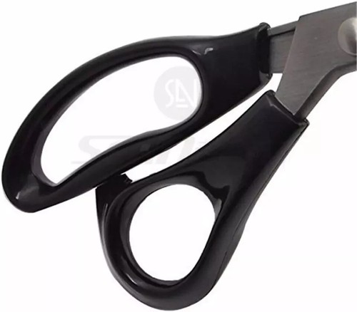 Stoff Zackenschere Bastelschere, Wellenschliff überbacken Edelstahlgriff - Bild 2 von 8