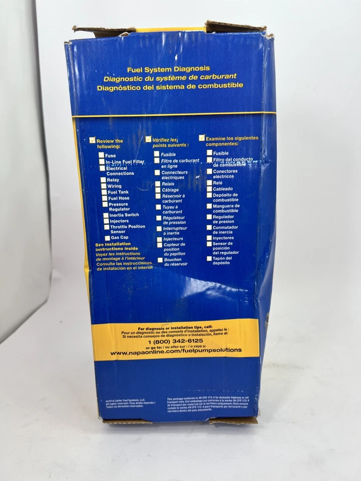 Conjunto bomba combustible Carter Fuel Systems Napa pieza M61067 nuevo en caja Foto 4 de 4