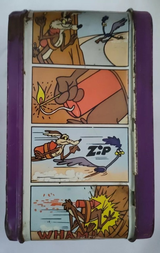 Vintage 1970 ROAD RUNNER Lunch Box NO Thermos .. Warner Brothers eBay