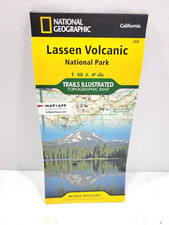 Lassen Volcanic National Park National Geographic Map Trails Illustrated 268