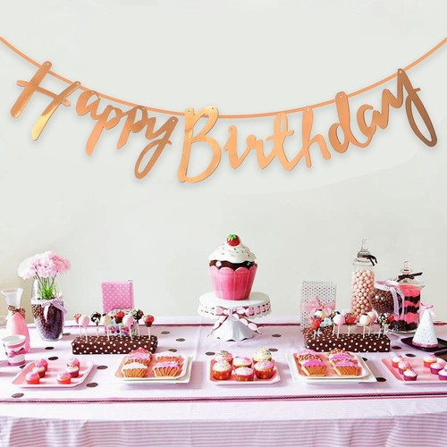 FELIZ CUMPLEAÑOS BUNTING PANCARTA CARTA COLGANTE TARJETA FIESTA DECORACIÓN GUIRNALDA - Imagen 74 de 128