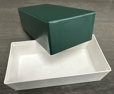 REBOXX Model Train Boxes 9" X 4-1/4" X 2-5/8" Inside Dimensions - Jade GREEN New