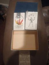 Antique Vintage Original Redi-Slip Finish Remembrance Playing Card Set Unopened