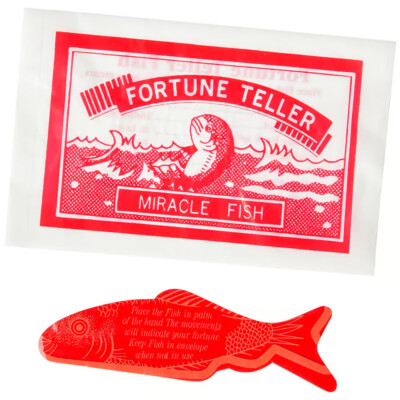 Large Mood Fortune Teller Miracle Fish (3.5'') 72 Pack. Classic Old Time Favorite