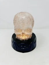 Vintage The Paper Magic Group Halloween Thunder Light Skull w/ Lightning & Sound