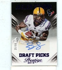 Jaelen Strong 2015 Panini Prestige Draft Picks Purple Rookie Auto #D /99