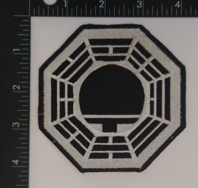 LOST DHARMA Temple Station Iron On Sew On Quality Patch Fast Shipping 