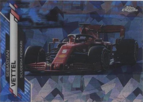 2020 Topps Chrome Formula 1 Sapphire Sebastian Vettel #23 | eBay