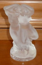 Statuette cristal Lalique le Faune