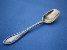 ******   kleiner Gew&uuml;rzl&ouml;ffel, Zuckerschaufel, 90er Silber, Jugendstil   ******