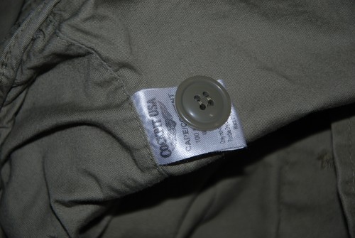 Cockpit USA Men's Medium M1943 Field Coat Olive Green Army Military Jacket - Picture 8 of 8