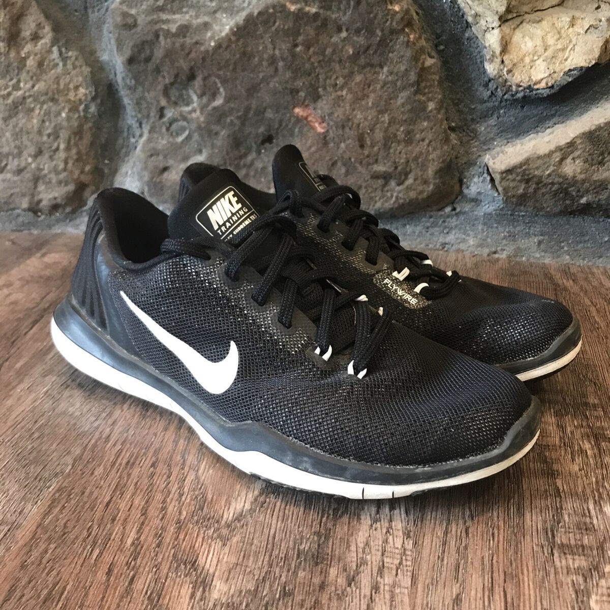 Womens Nike Training Flex Supreme TR5 Flywire Black Running Womens Nike Training Flex Supreme TR5 Flywire Black Running