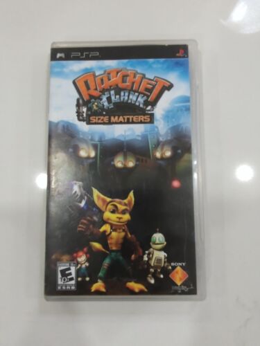 Ratchet and Clank Size Matters Sony PSP Greatest Hits Complete CIB - Picture 1 of 3