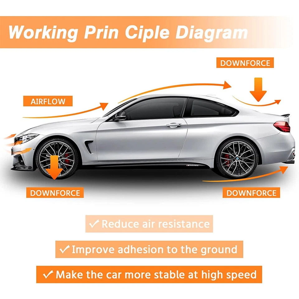 Alerón deportivo estilo PRO maletero trasero negro mate 54" negro Acura Integra TLX Foto 4 de 4