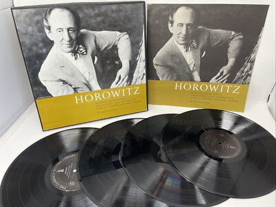 Horowitz The Classic Record Library CBS 4 LP Box Set w/booklet Vinyl