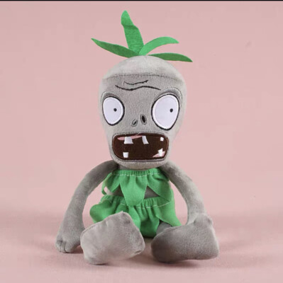 Plants vs Zombies Soft Stuffed Plush Toy Green Skirt Zombie Doll Halloween 30cm | eBay