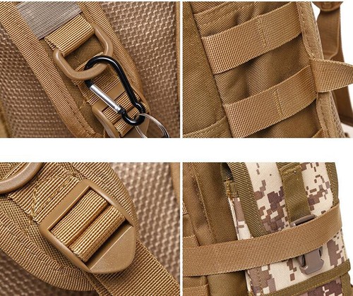 10L Militärrucksack Laptoptasche Outdoor Wandern Camping Trek Taktischer Rucksack - Bild 9 von 23