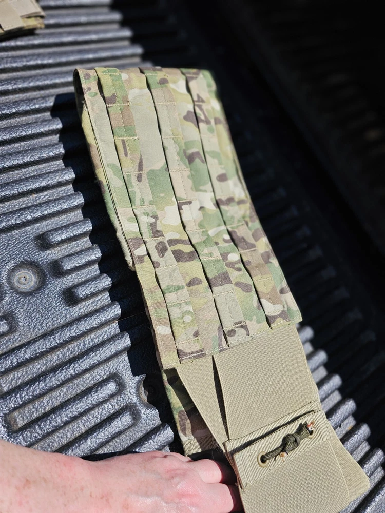 tactical belt bag Military Camouflage hunting fishing 40" - 43", Add On Pocket