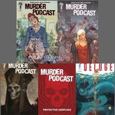 Murder Podcast #1 Cover A B Variant Set 1:5 Options Ignition Press 2025 NM