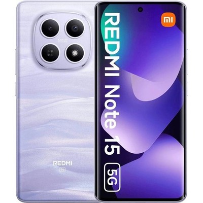 Xiaomi Redmi Note 15 5G 256GB Lila Dual-SIM Android Smartphone 5.520 mAh