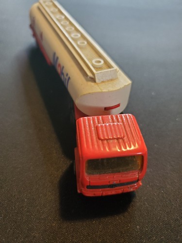 (154) MAJORETTE - LKW MERCEDES ANHÄNGER MOBIL - 1/100 - MADE IN FRANCE