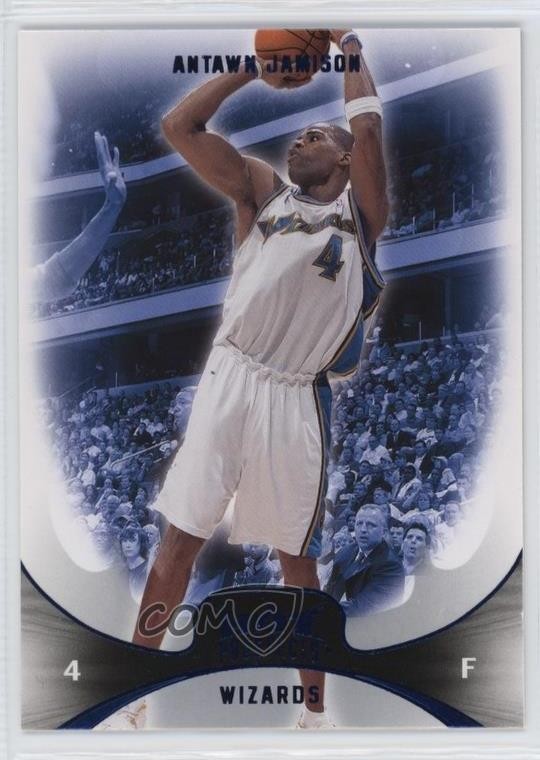 2008-09 Fleer Hot Prospects Blue Antawn Jamison #44 0h6r