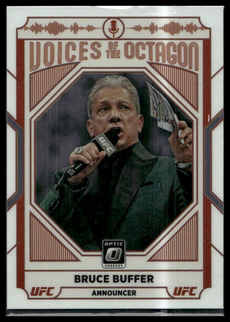 2022 Donruss Optic UFC #121 Bruce Buffer