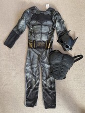 Kids Superhero Movie Batmat Costume Halloween Boys Fancy Dress 7-8 years
