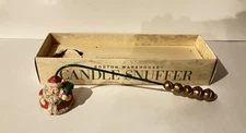 Boston Warehouse Vintage 1998 Santa Claus Candle Snuffer Christmas Holiday  Used