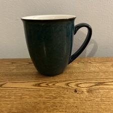 Denby Greenwich Green Curved Mug 
