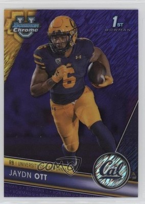 2023 Bowman U Chrome Purple Shimmer Refractor Jaydn Ott #52 0c6
