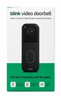 Blink Video Doorbell 2nd Gen Wireless Smart Doorbell  Black 2025 HD  NEW/SEALED