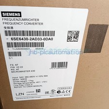 1PIECE NEW SIEMENS FREQUENCY CONVERTER 6SE6430-2AD33-0DA0 6SE6 430-2AD33-0DA0