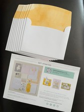 Stampin Up SUNSHINE SMILES 2/2023 PAPER PUMPKIN Card Kit w/ matching DIE RARE