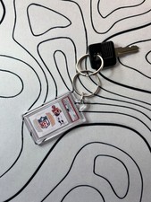 PATRICK MAHOMES 2017 Flawless Shield Rookie 1/1 PSA 10 3x5cm KEYRING