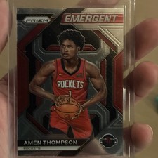 Panini Prizm 2023-24 Emergent Amen Thompson Houston Rockets Rookie #13 NBA