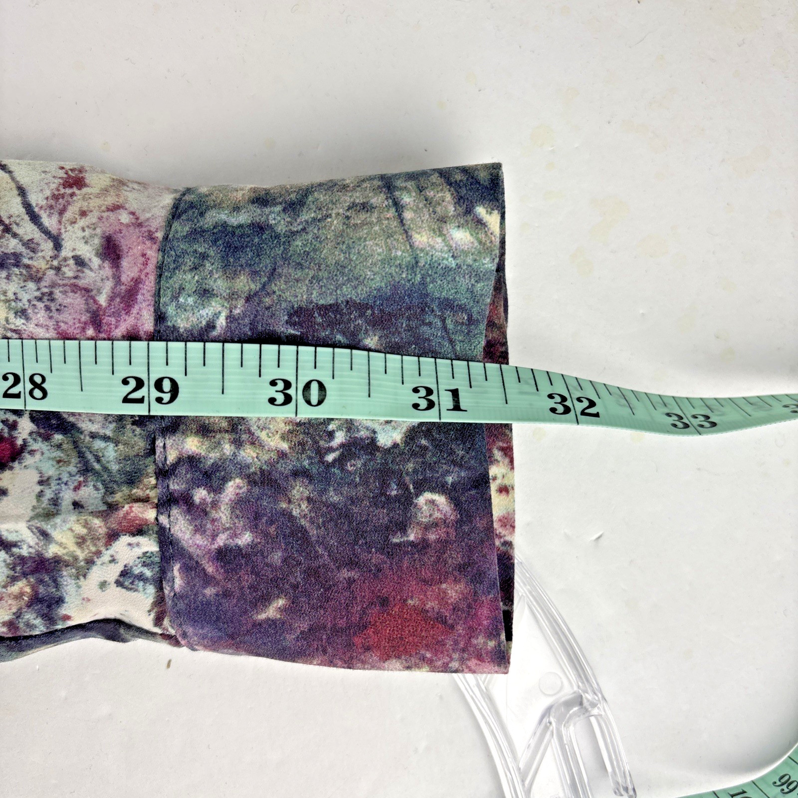 Philosophy Abstract Print Button Front Blouse Top… - image 12