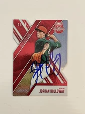 Jordan Holloway 2017 Elite Extra Edition Status Red Die-Cut /99 IN PERSON AUTO