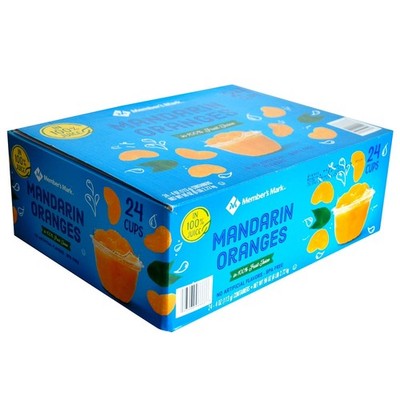 Member's Mark Mandarin Oranges (4 oz., 24ct) Great Price