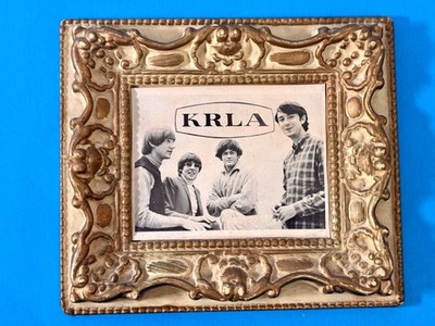 THE MONKEES  Rare KRLA Radio  Promotional Photo Framed Early