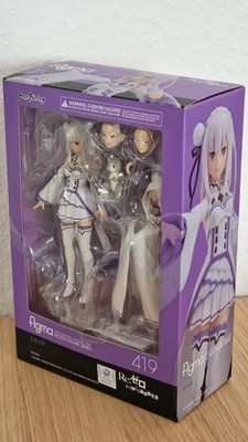 Max Factory Figma 419 Re:zero Emilia Figur Anime Goodsmile Original